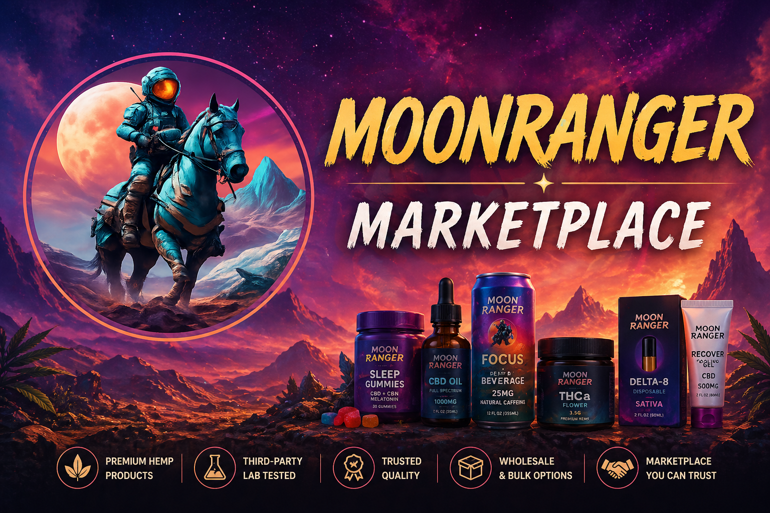 Explore the Moon Ranger Marketplace